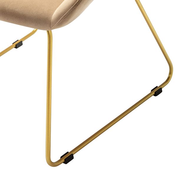 Кресло Kent Diag beige/Линк золото - Вид 7