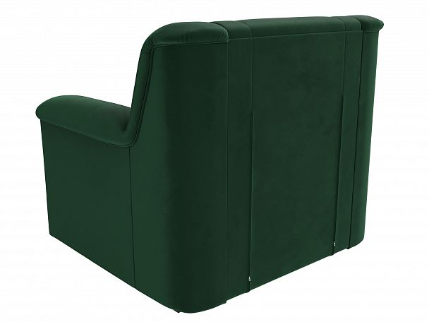 Кресло Карелия (полностью велюр зеленый) - Вид 6