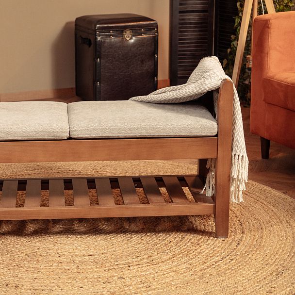 Скамья Браун, твид Estetica moonstone - Вид 4