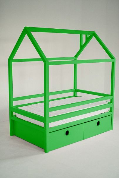 Кровать Дрима Box, зеленый - Вид 2