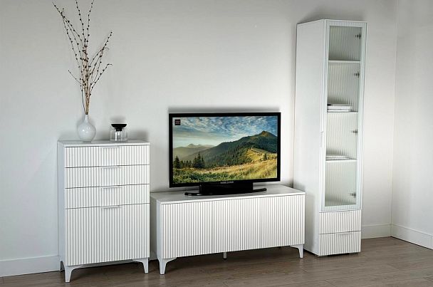 Гостиная "Зефир К1" (2200х424х1900) ГК01Зефир.3268 - Вид 3