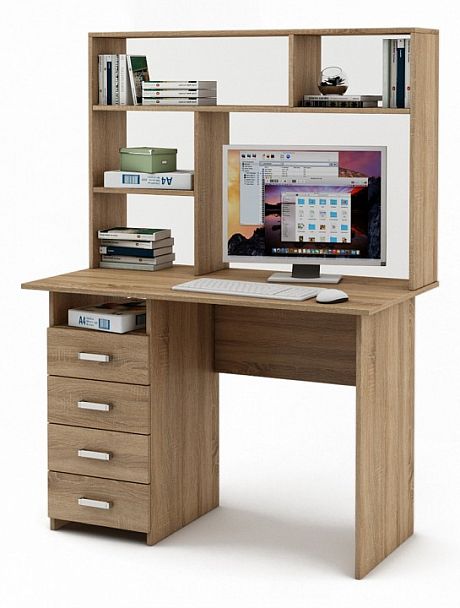 Стол компьютерный Лайт-4 СН - Вид 1