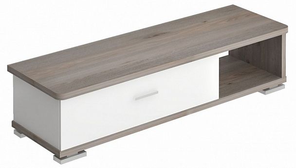 Тумба комбинированная Домино СБ-40/1-ПВК Белый/Нельсон - Вид 1