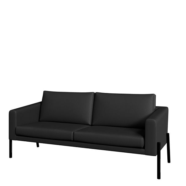 Трехместный диван Kruz 190x78x83 чёрный - Вид 1