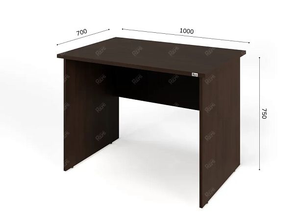 ЛАЙТ / LIGHT RLG002-10x7 Прямоугольный стол 100x70x75 Венге - Вид 2