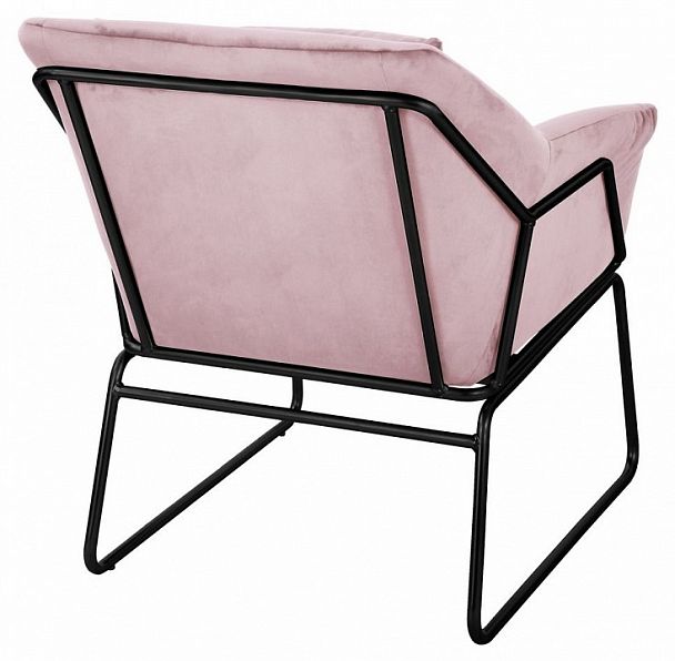 Кресло с пуфом Alex розовое - Вид 4