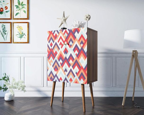 Комод на высоких ножках Berber 2 принт арт BB09/Print_02 - Вид 3