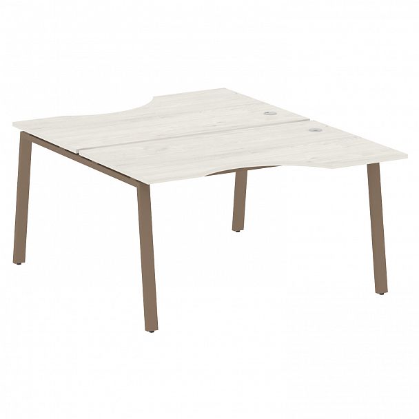 Рабочая станция "Metal System" БА.РАС-СА-2.2 дуб наварра/мокко - Вид 1