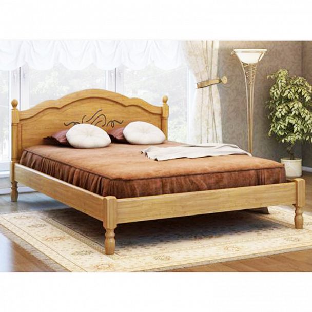 Кровать "Лама-2 200" сосна - Вид 2