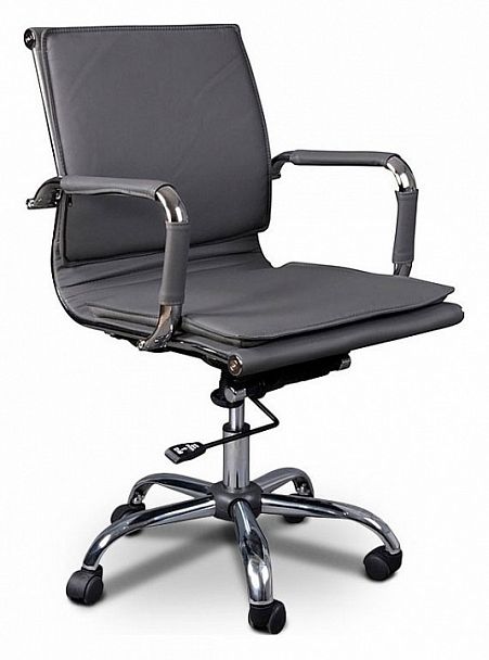 Кресло компьютерное Бюрократ CH-993-low серое - Вид 1