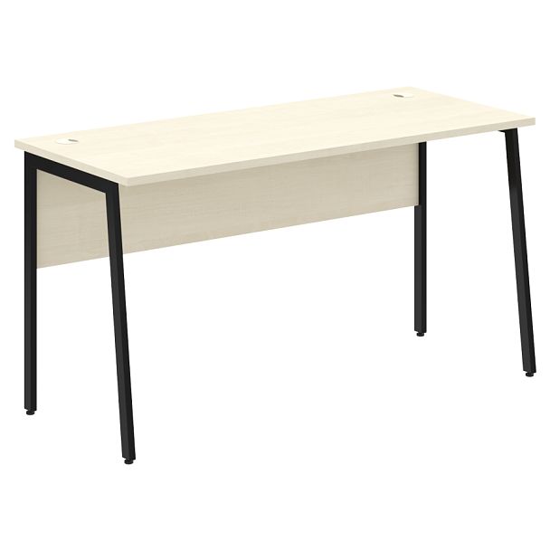 Стол прямой СП-3.1P Клен*/Черный 1400х608х755 IMAGO PLUS - Вид 1