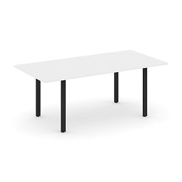 Style Project Direct Direct Стол переговорный SN-6P.SPRG-198.3 Белый/Металл Черный 1980*980*750 - Фото предпросмотра
