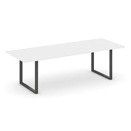 Style Project Direct Direct Стол переговорный SN-6O.SPRG-258.3 Белый/Металл Антрацит 2580*980*750 - Фото предпросмотра