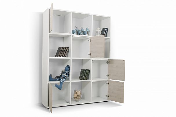 Стеллаж "Квадро" С4 (без фасадов) - Вид 5