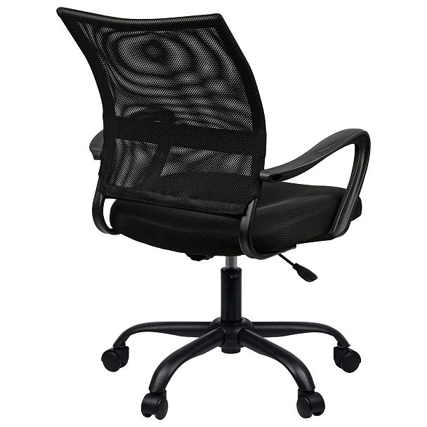 Кресло BRABIX "Cargo MG-391", до 130 кг, пятилучие металлическое, ткань/сетка, черное, 532786 - Вид 6