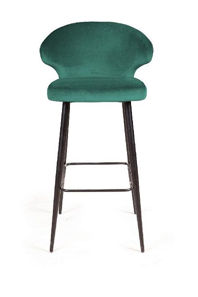 Стул барный Richard, бархат зеленый 19 - Вид 2