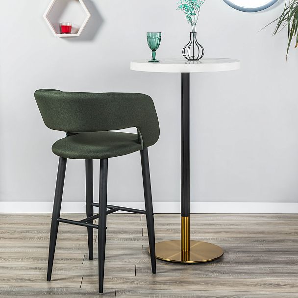 Кресло Бар.Hugs тёмно-зеленый/черный - Вид 13