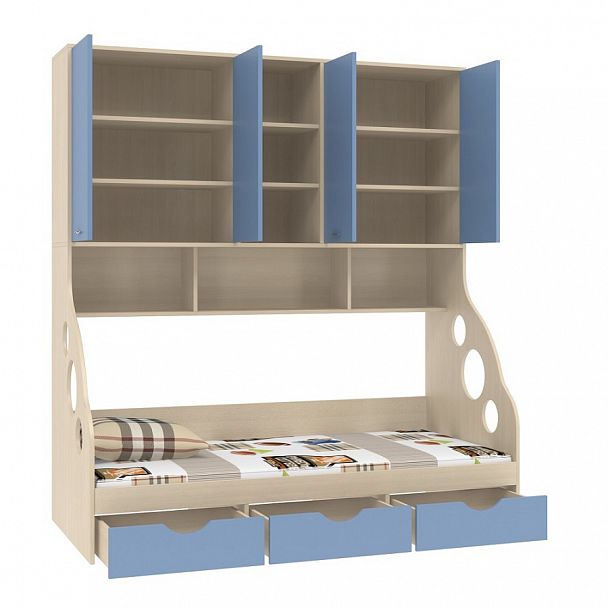 Кровать с антресолью "Дельта-21.11" - Вид 2