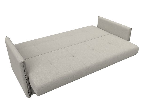 Диван-книжка Лига-018 Рогожка бежевый - Вид 8