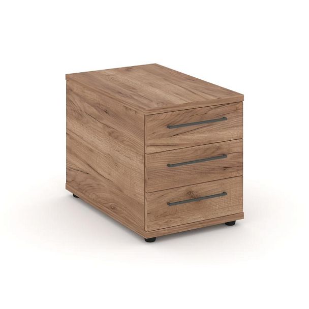 Rift Тумба опорная/приставная RF.TOP-002 Дуб Табак/Металл Антрацит 700*450*523 - Вид 1