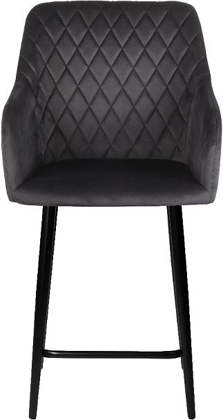 Комплект полубарных поворотных кресел Барли К, черный H75/черный, 3 шт. - Вид 3