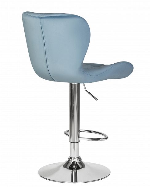 Стул барный DOBRIN BARNY (пудрово-голубой велюр (MJ9-74)) - Вид 4