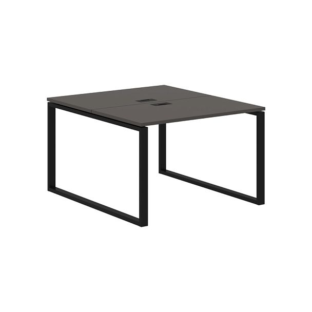 Стол 2-х местный EQWST 1113 Мокко/Черный 1160х1346х750 EDIS - Вид 1