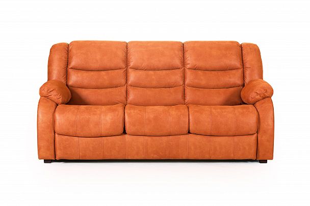 Ridberg диван-кровать прямой замша рыжий - Вид 2