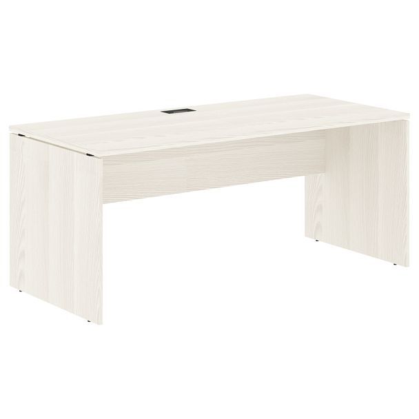 Стол прямой EDST 1780 Ясень Траун/Черный 1760х800х750 EDIS - Вид 1