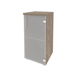 Onix Шкаф низкий узкий правый O.SU-3.2 (R) Тиквуд темный 400*420*823 - Фото предпросмотра