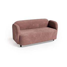 Mons Диван двухместный MNS-02 Teddy 947/Металл Черный 1500*700*740 - Фото предпросмотра