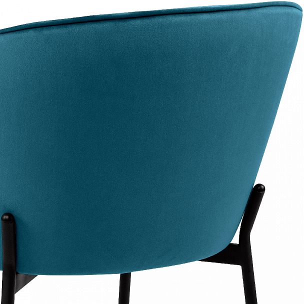 Комплект кухонных стульев Миэль изумрудный велюр/черный, 2 шт. - Вид 10