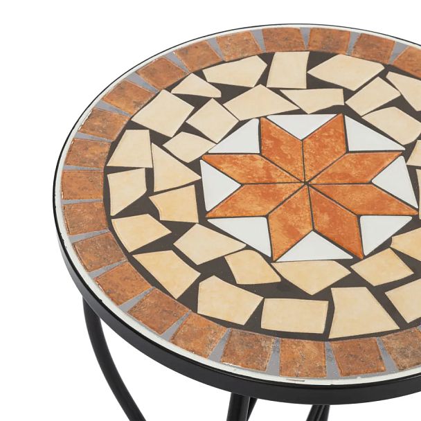Столик Secret de Maison Верона/Verona, мозаика/металл, коричневая мозаика/черный металл - Вид 4