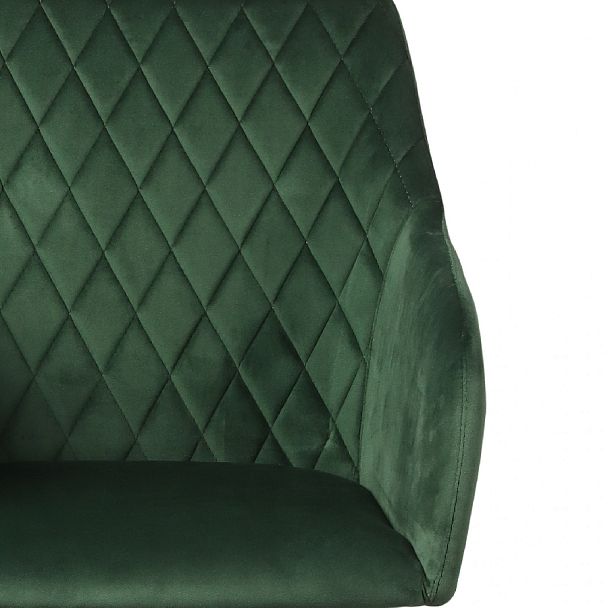 Комплект кресел поворотных Барли, Confetti deep forest/белый, 2 шт. - Вид 8