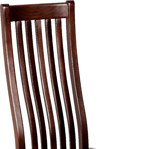 Комплект деревянных стульев с жестким сиденьем Альбен Античный орех, 3 шт. - Вид 8