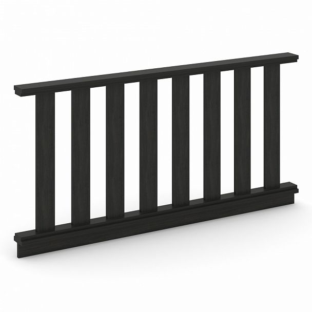 Барьер для зала суда "KODEX" KD.BZ-17 Суар Темный - Вид 1