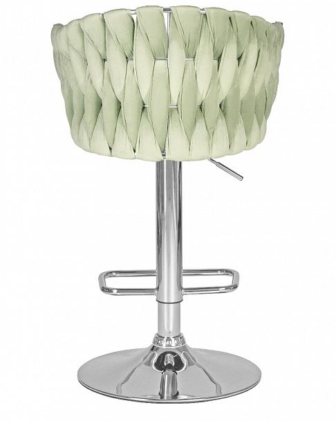 Стул барный DOBRIN MARCEL (пудрово-мятный велюр (MJ9-87)) - Вид 5