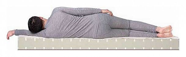 Матрас полутораспальный DreamRoll Contour 2000x1400 - Вид 4