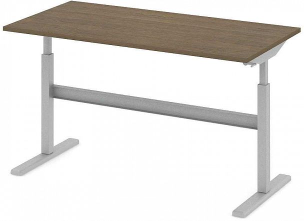Стол офисный рабочий "Трансформер" ПК-ТРС-СТ160Х80/МРМ-В1-299 дуб шамони - Вид 1