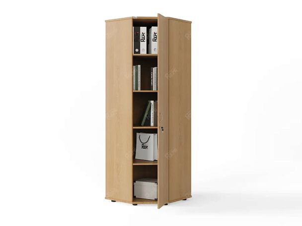 ЛАЙТ / LIGHT RLG054-62x62 Угловой шкаф 62x62x183 Бук - Вид 2