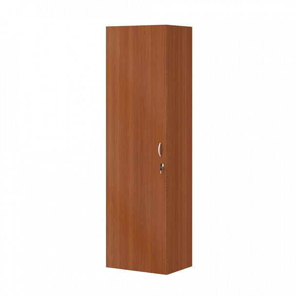 Гардероб (необходим топ) "Лидер"  ПК-ЛДР-ГС205Х59/35-В1-35 миланский орех светлый - Вид 1
