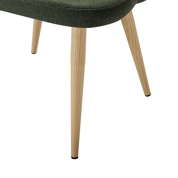 Стул Lars тёмно-зеленый/нат.дуб - Вид 7