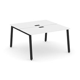 Стайл Проджект Рабочая станция 2-х сторон. SN-6A.DRS-011 Белый/Металл Черный 980*1432*750 - Фото предпросмотра