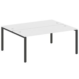 Metal System Р. ст. на П-образном м/к БП.РАС-СП-2.5 Белый/Антрацит металл 1800*1475*750 - Фото предпросмотра