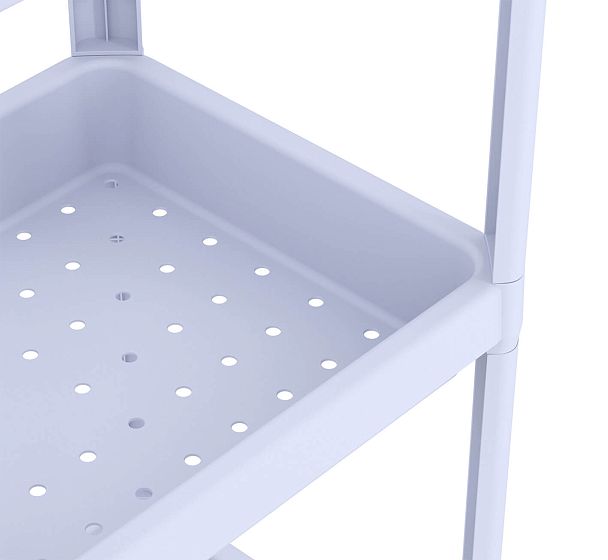 Стеллаж Sheffilton SHT-SS25-4 пастельно-лиловый - Вид 4