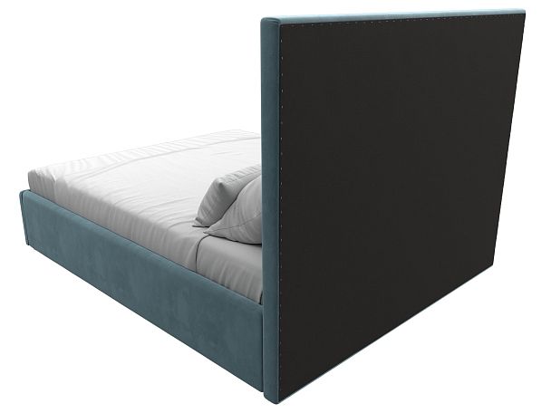 Интерьерная кровать Афродита 160 (полностью велюр бирюзовый) - Вид 5