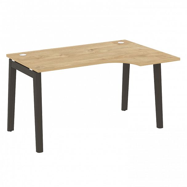 Стол эргономичный "Onix wood" OW.SA-2 тиквуд светлый/дуб темный - Вид 1