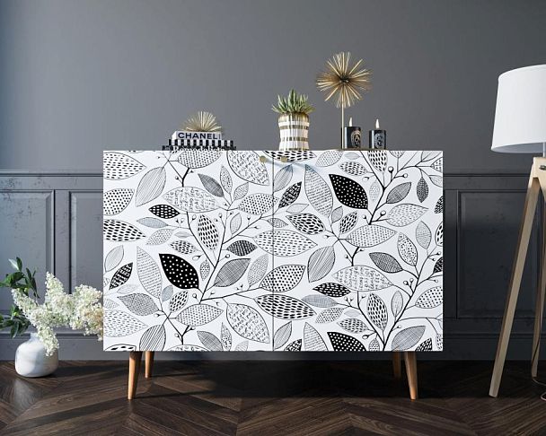 Комод Berber две дверки 9 принт арт BB04/Print_09 - Вид 4