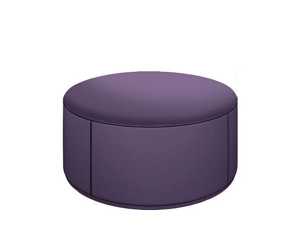 Пуф БОНО БН-8035 80х80х35h Velutto 25 (велюр) фиолетовый "Пуфы и банкетки"  ТК-002920003449 фиолетовый - Вид 1