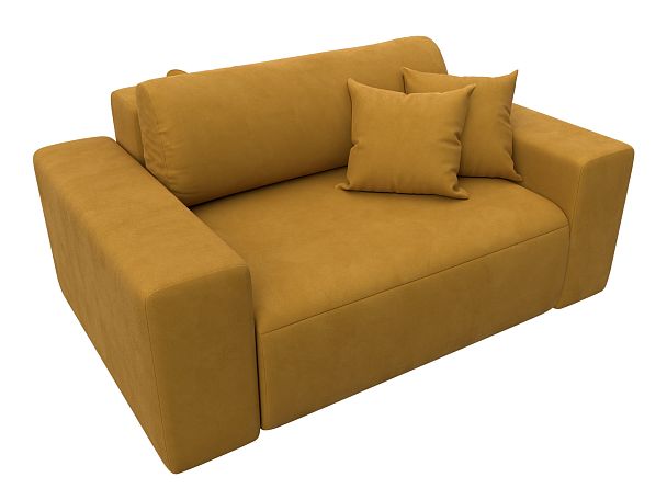 Кресло Лига-036 НПБ Велюр желтый - Вид 5